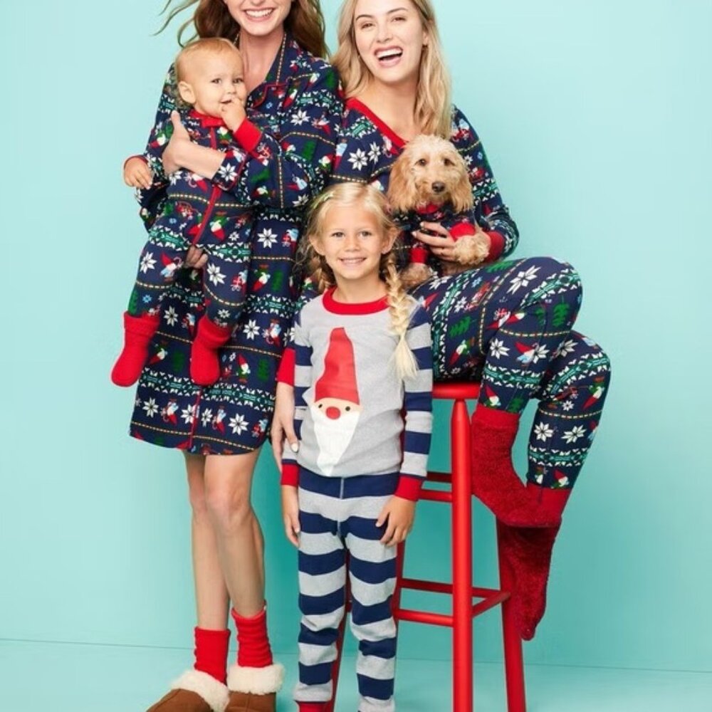 Hanna Andersson | Holiday Gnome Sweet Gnome Womens Pajama Set | Size Small/XS